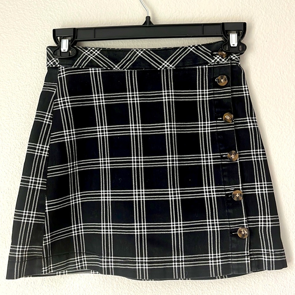 Plaid Mini Skirt - very gently worn!